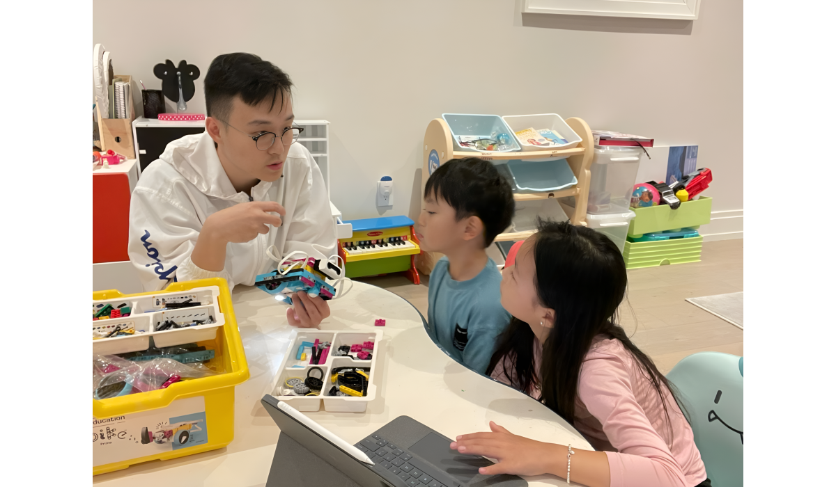 Dr X kenny with kids